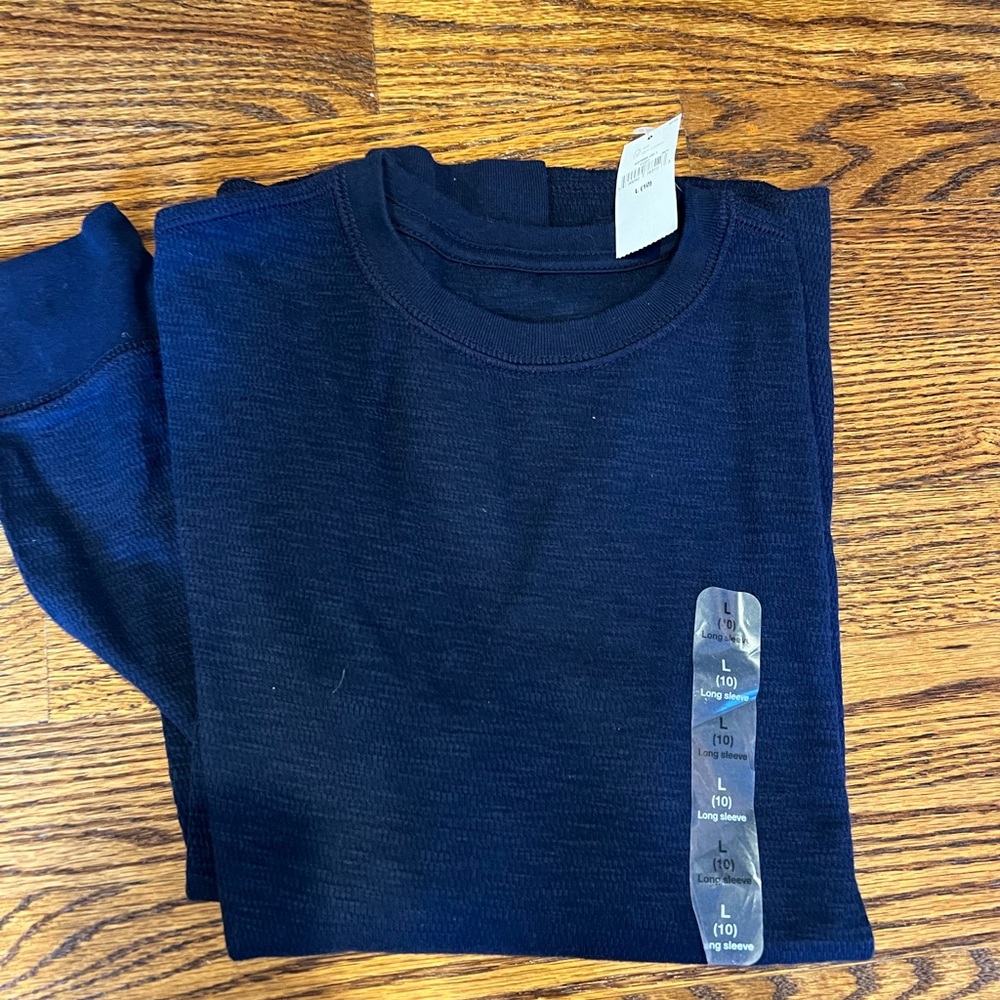 GAP Kids Navy Long Sleeve Shirt
